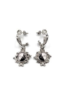 Mithril Amulet Earrings