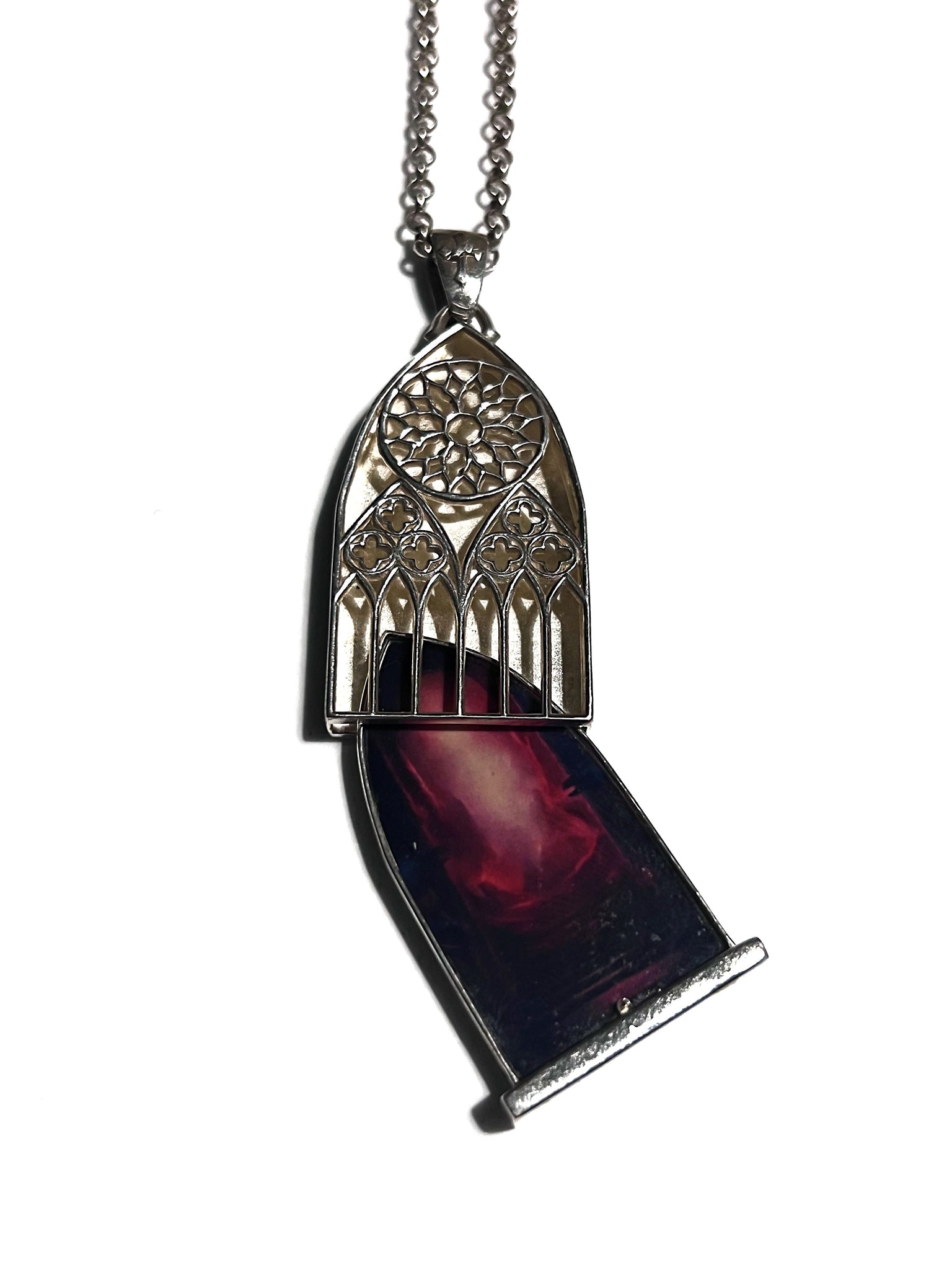 Bloodstained Glass Saint Terror 