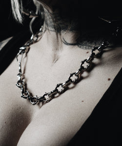 Crucifix Chain Necklace Saint Terror 