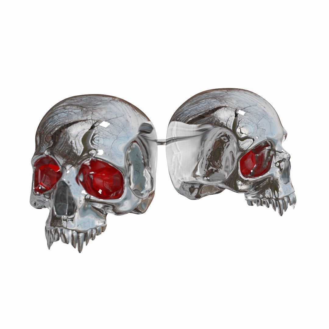 Vampyre Skull Studs Saint Terror 